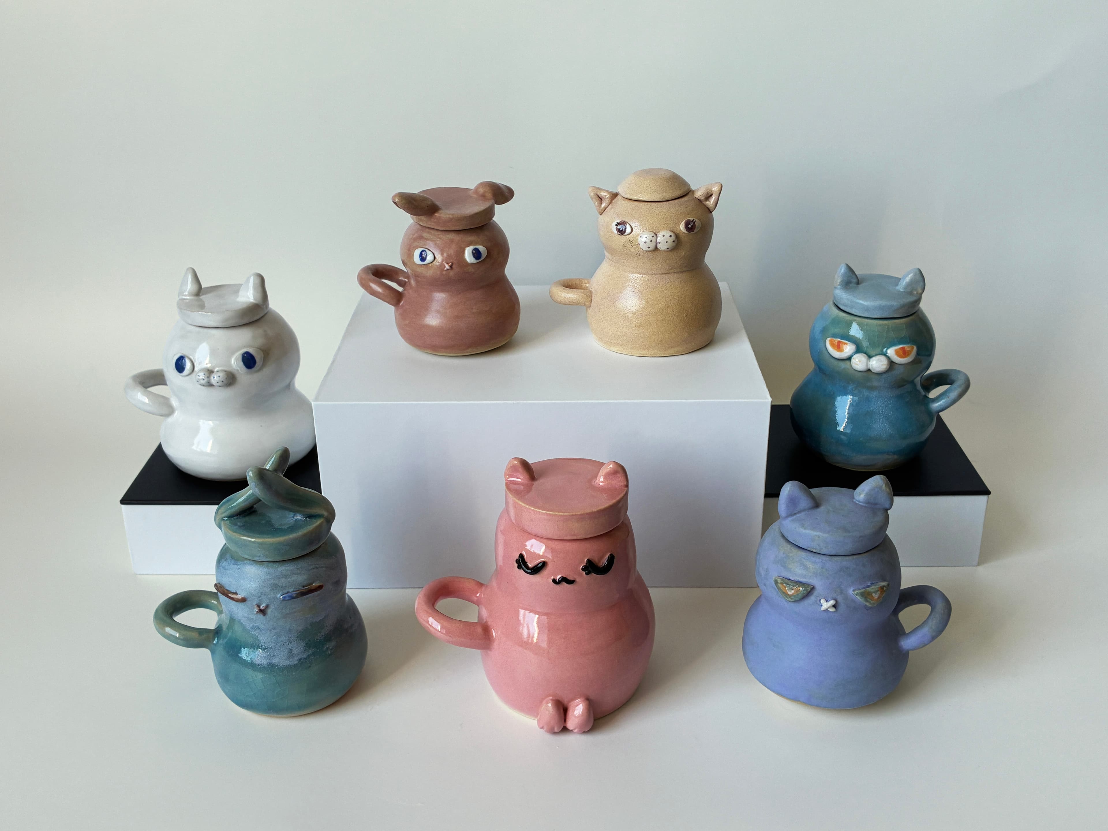 Handmade ceramic companion on a quiet table