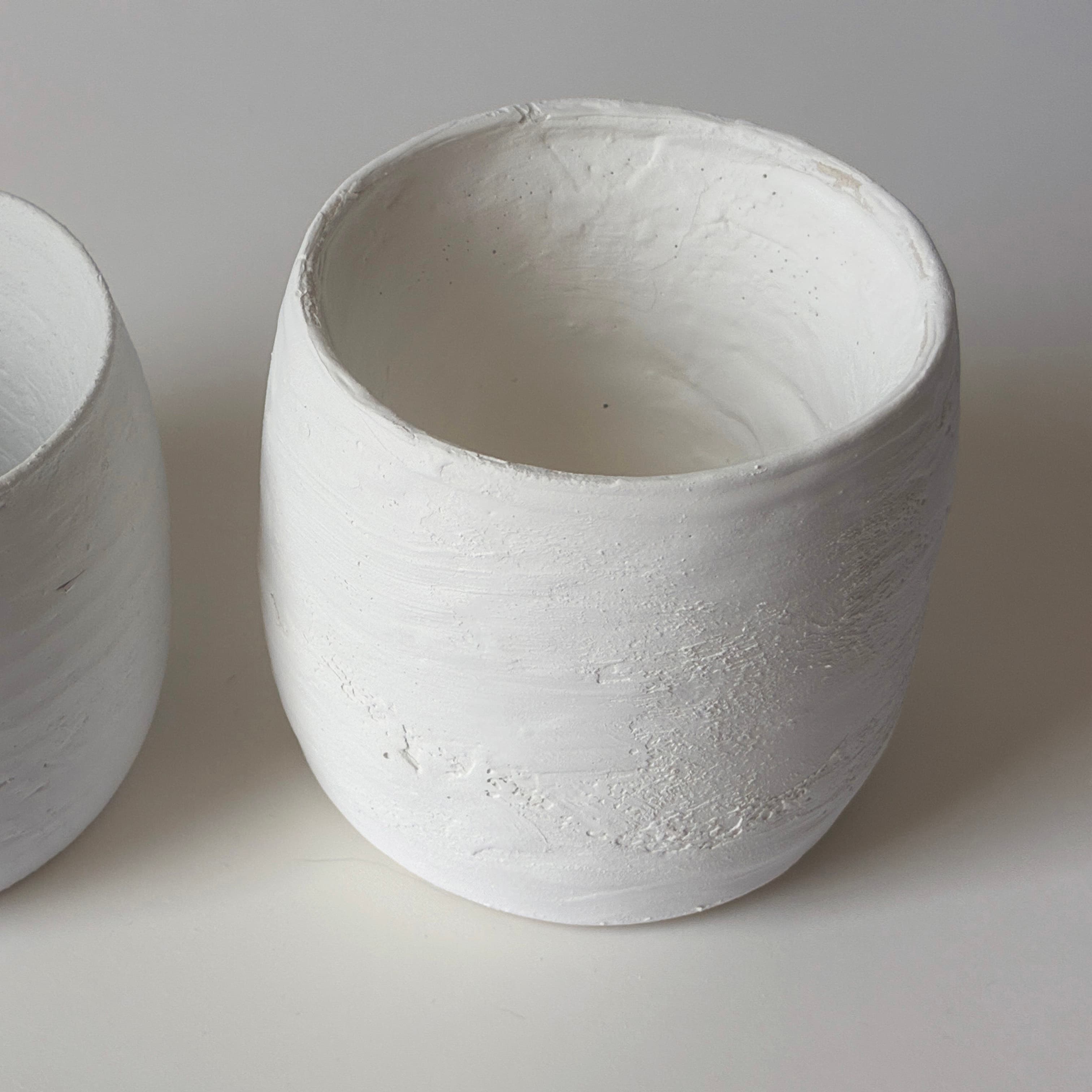 Glazing stage of ceramic making